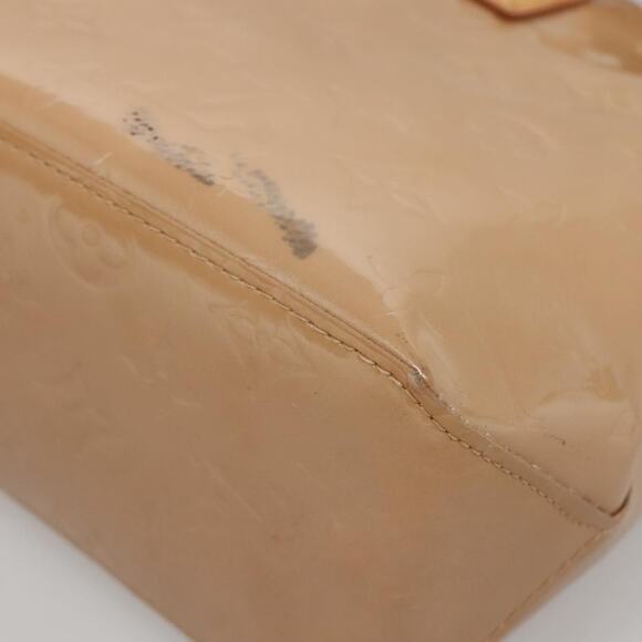 LOUIS VUITTON Monogram Vernis Reade PM Hand Bag Noisette M91334 - Picture 14 of 16